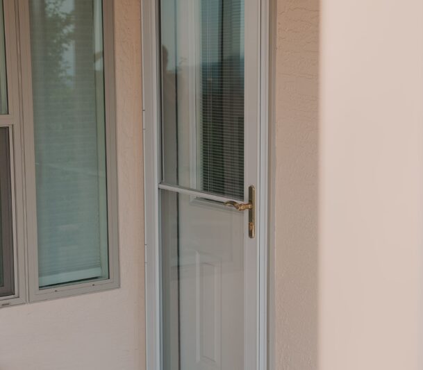 Glass storm door installation and replacement htr