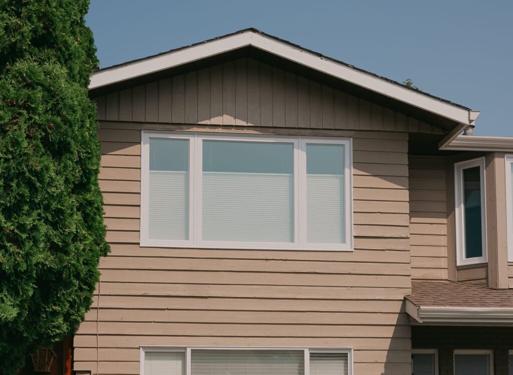 drumheller house with modern windows