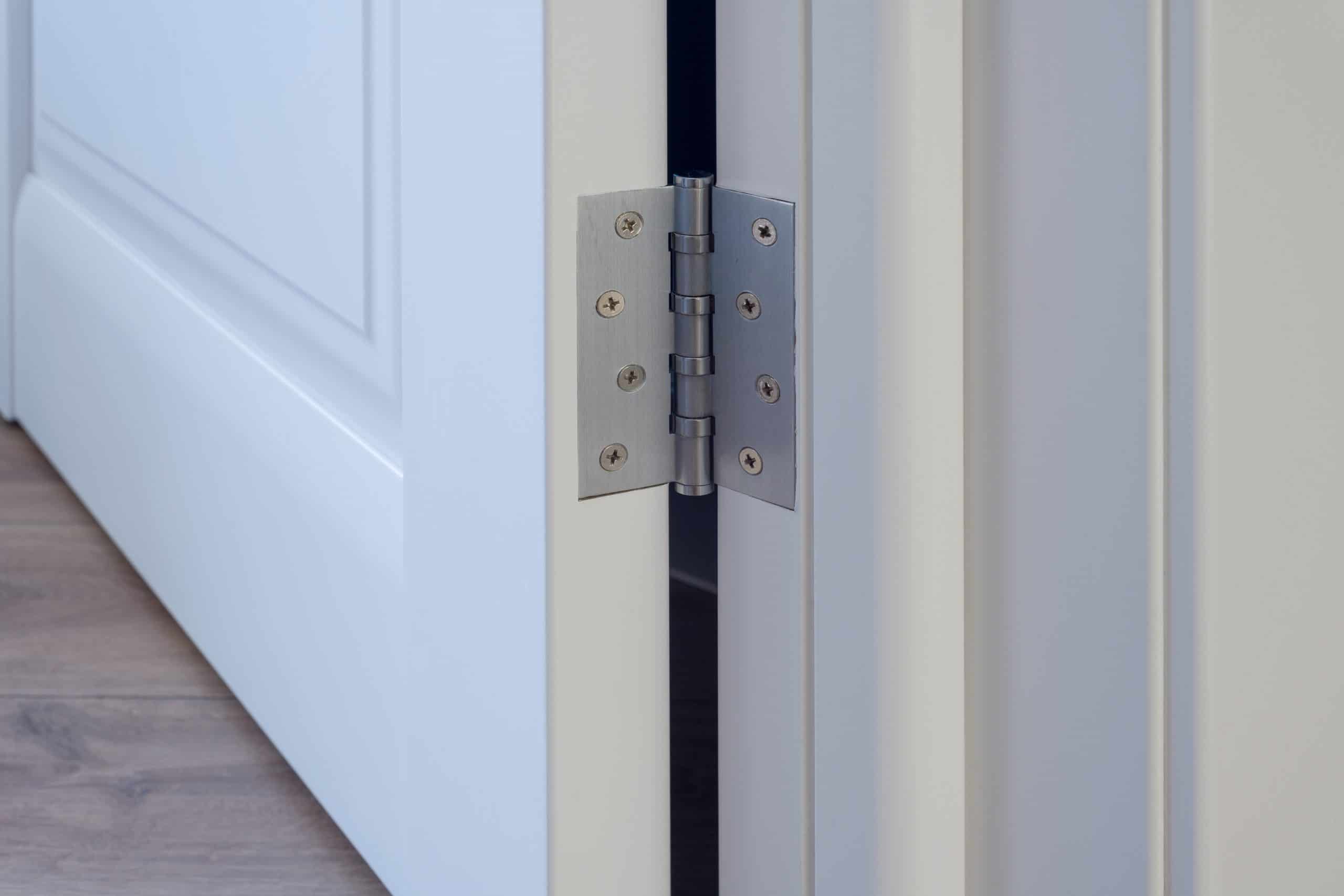 Installing door hinges discount