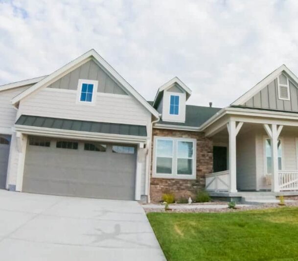 house with new windows in medicine hat