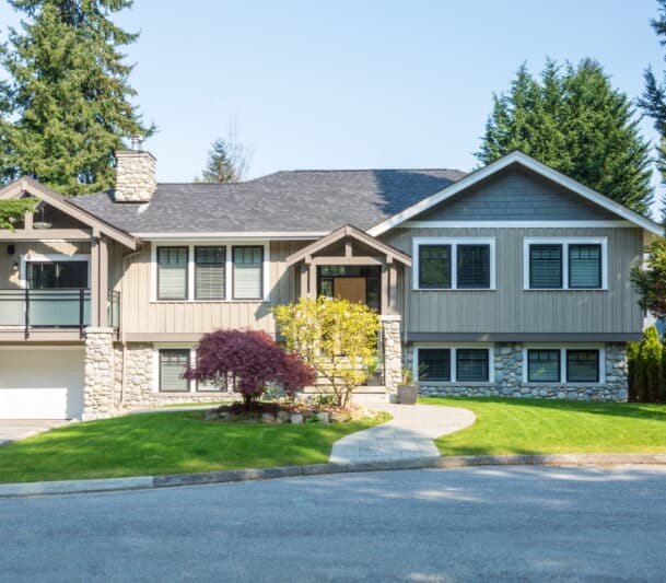 Burlington house with replacement windows