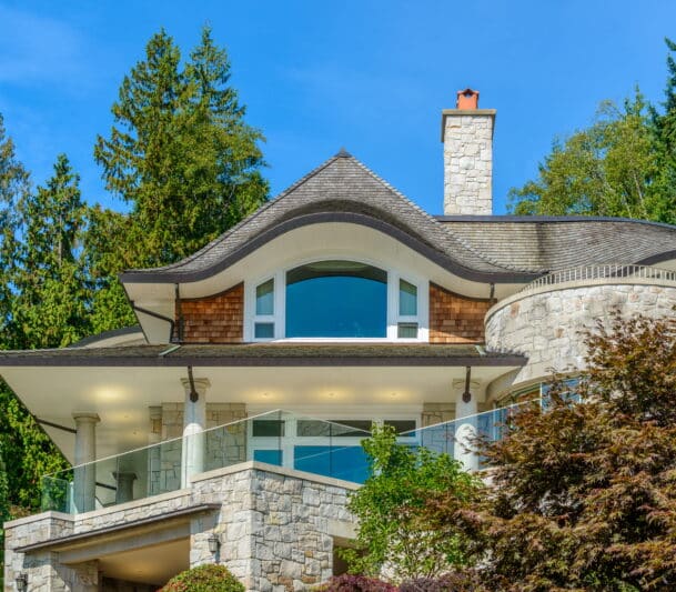 Modern house with replacement windows Scarborough